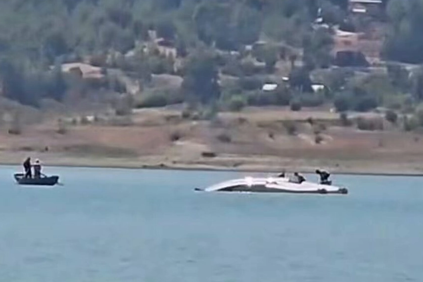 Burdur'da yangın söndürme uçağı kırıma uğradı