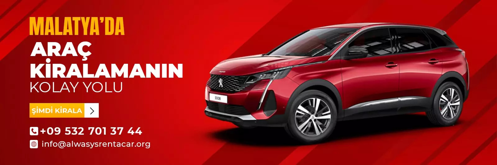Malatya’da Konforlu ve Güvenilir Araç Kiralama Deneyimi