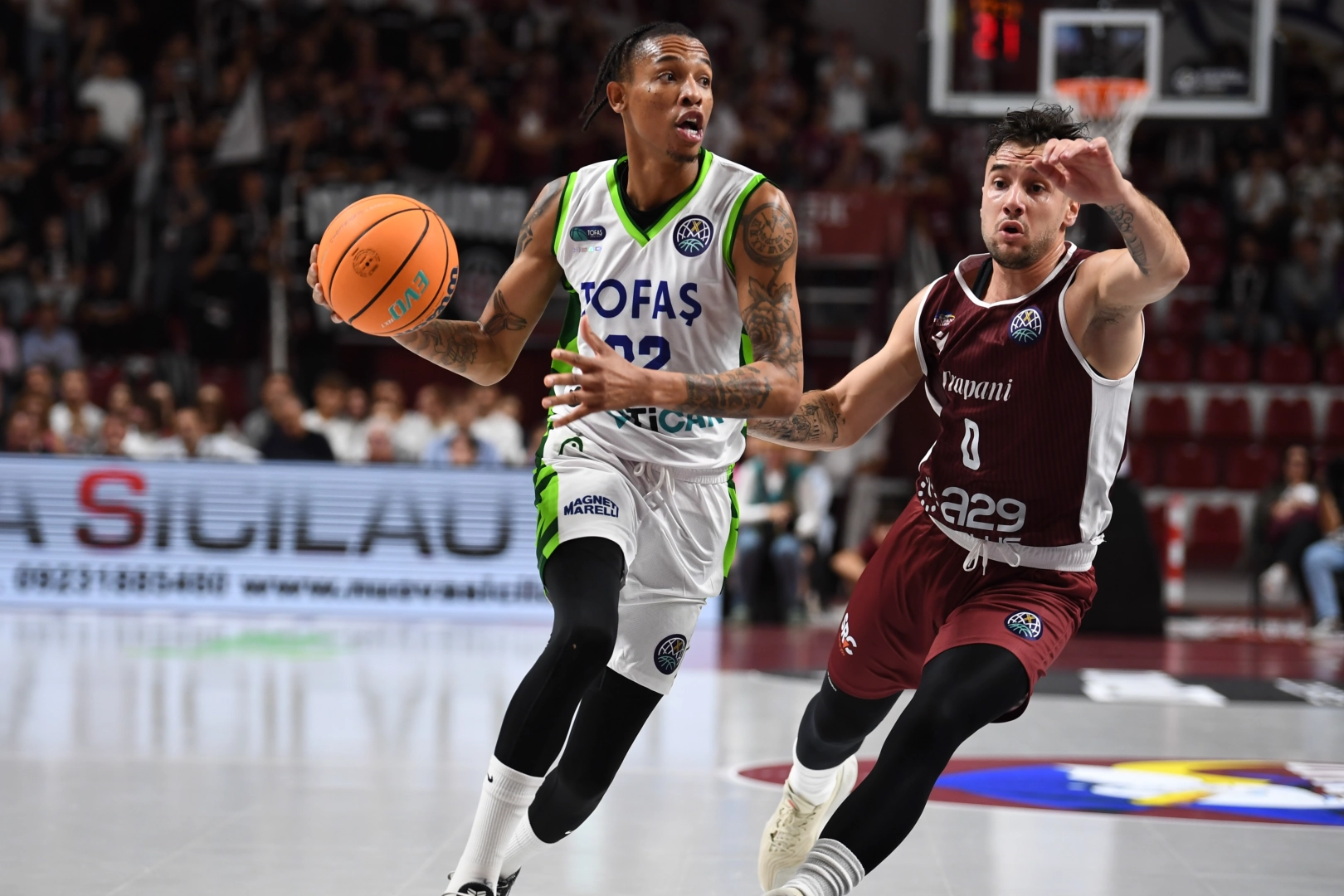 TOFAŞ Basketbol Şampiyonlar Ligi'nde Tenerife’yi ağırlıyor