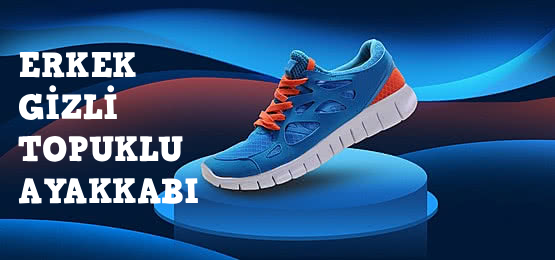 Erkek Gizli Topuklu Ayakkabı